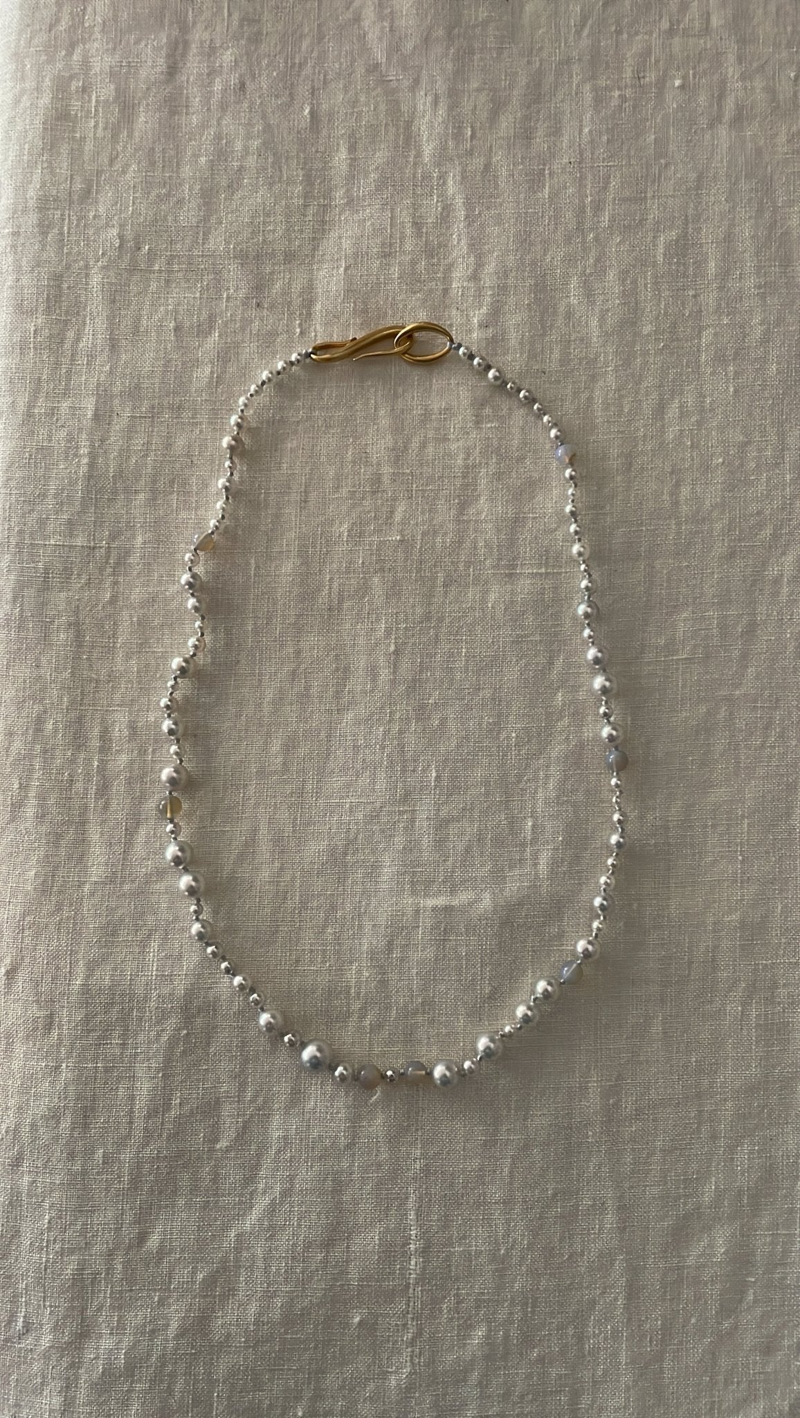 Pearl & Opal Necklace - Bon Ton goods
