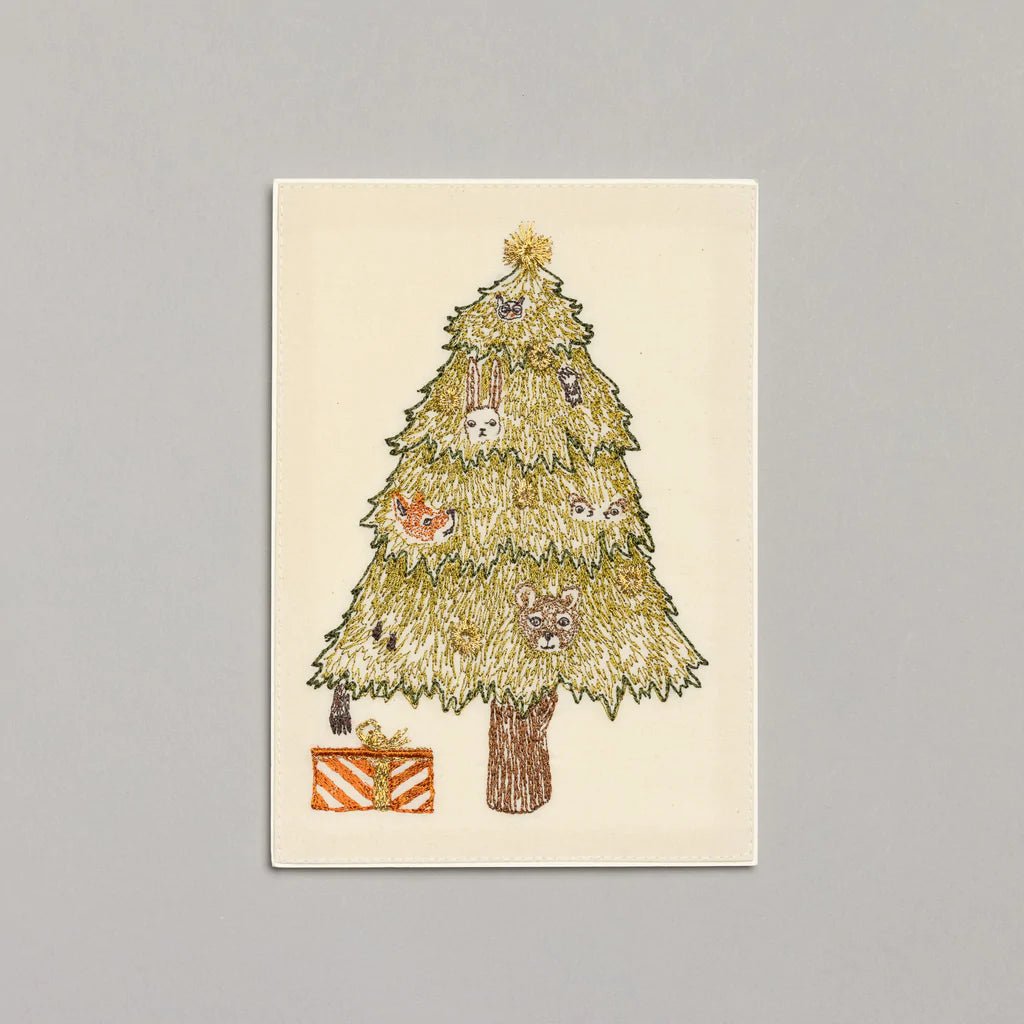 Peek a Tree Card - Bon Ton goods