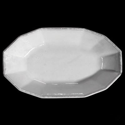 Perles Deep Platter | Astier de Villatte: Exclusive Pre-Order Item - Bon Ton goods