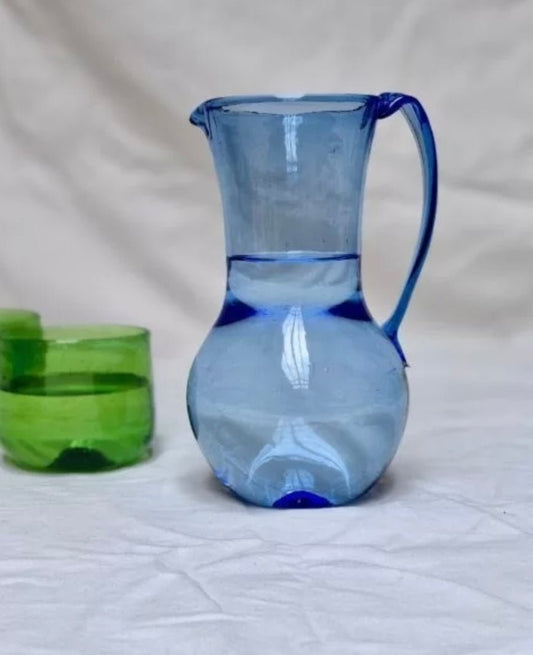 Pichet Petit Avec Anse Light Blue | La Soufflerie - Bon Ton goods
