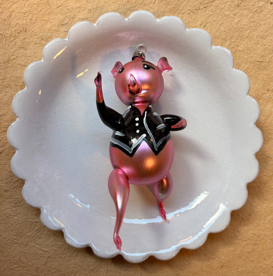 Pig Christmas Ornament - Bon Ton goods