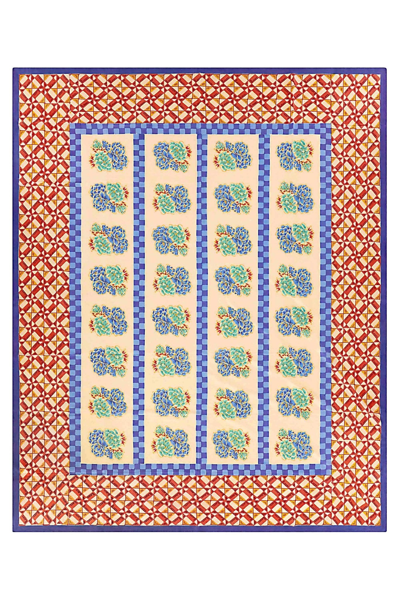 Positano Red Tiles - Tablecloth 220x270 | Lisa Corti - Bon Ton goods