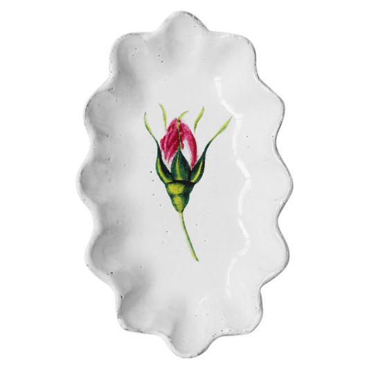 John Derian Rosebud Dish | Astier de Villatte