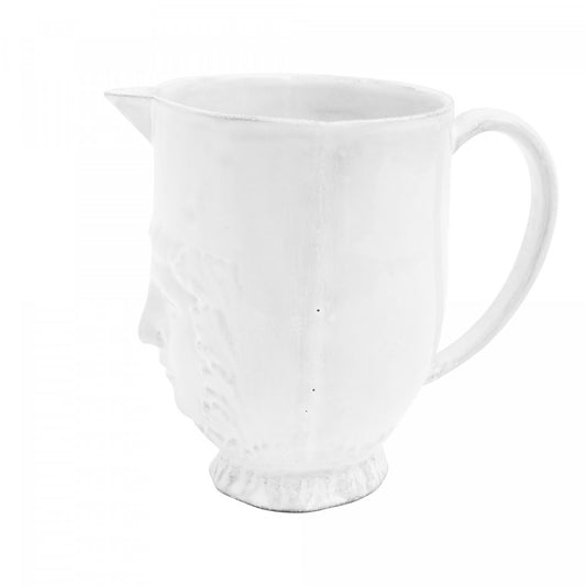Visage Pitcher by Astier de Villatte, official product view 2