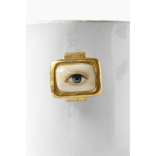 Left Eye Ring Cup, Serena Carone by Astier de Villatte, official product view 2