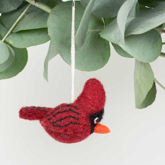 Red Cardinal Ornament | Christmas Ornament - Bon Ton goods