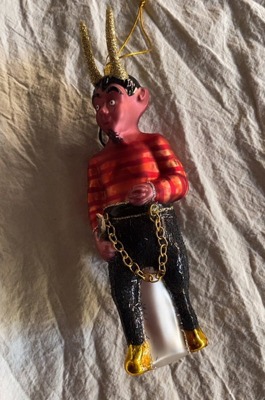 Red Krampus | Christmas Ornament - Bon Ton goods