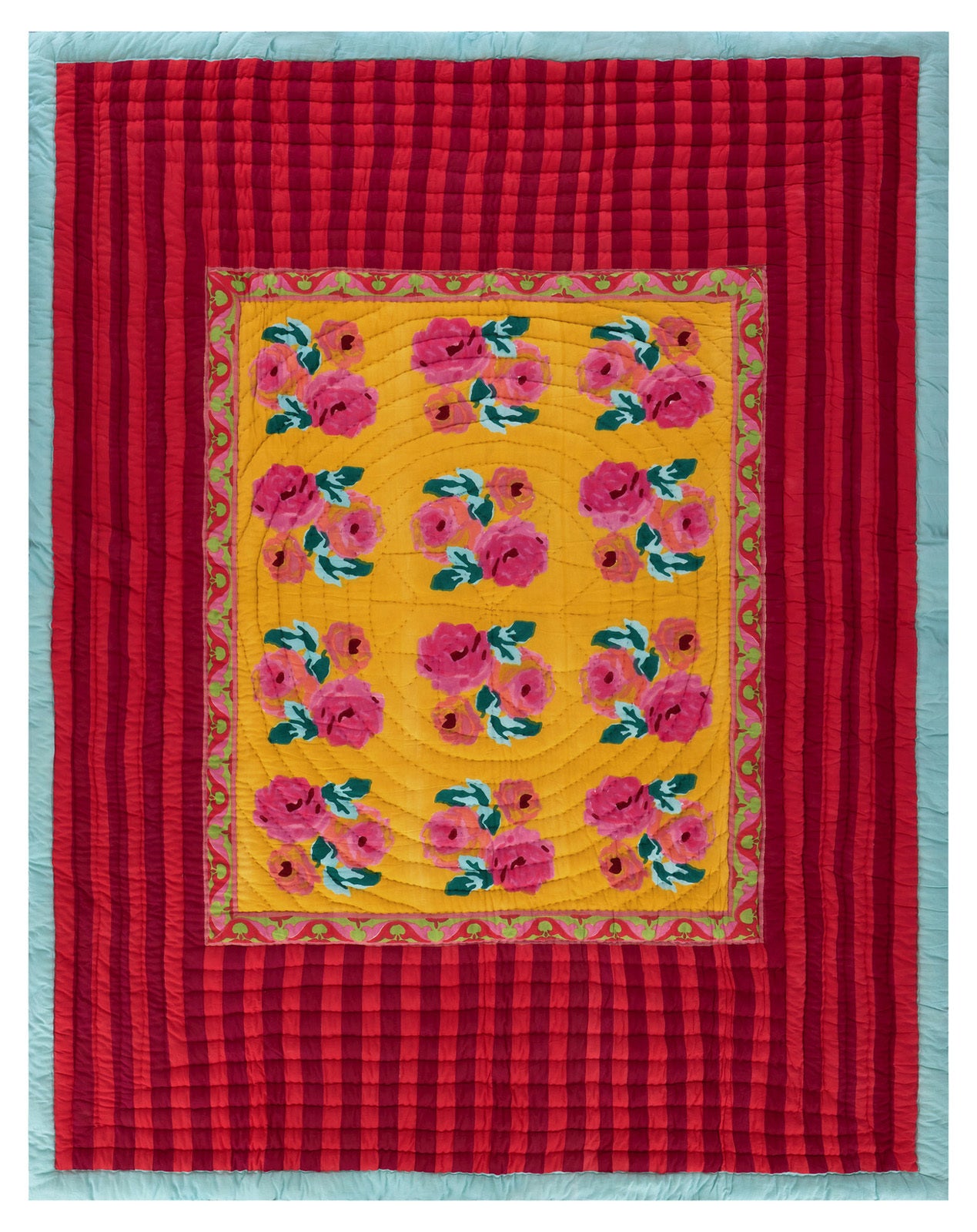 Nizam Sulphur Quilt 220 x 270 - Lisa Corti