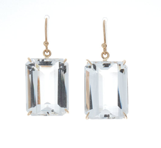 Rock Crystal Earrings - Bon Ton goods