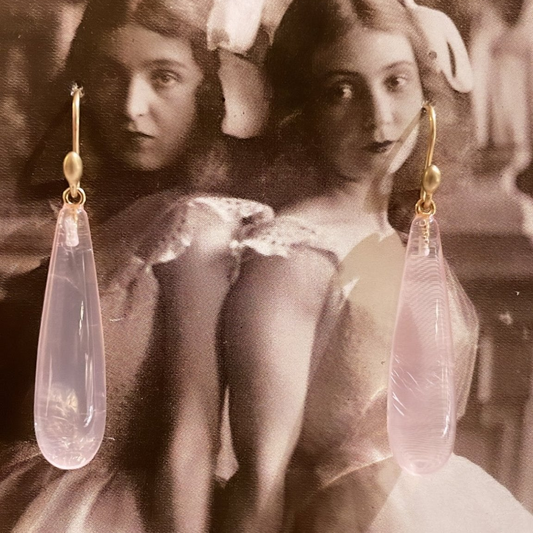 Rose Quartz Drops | Ted Muehling