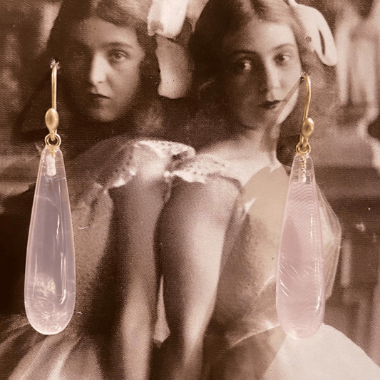 Rose Quartz Drops | Ted Muehling - Bon Ton goods