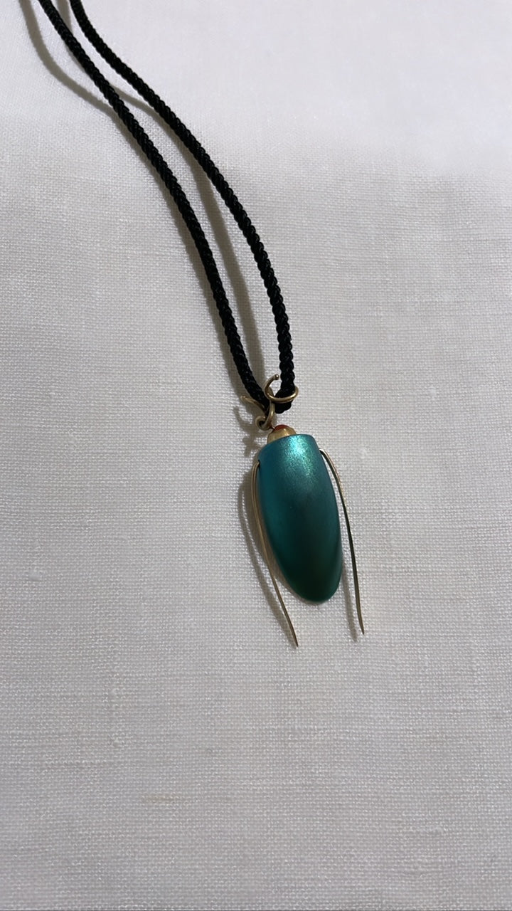 Scarab Pendant - Bon Ton goods