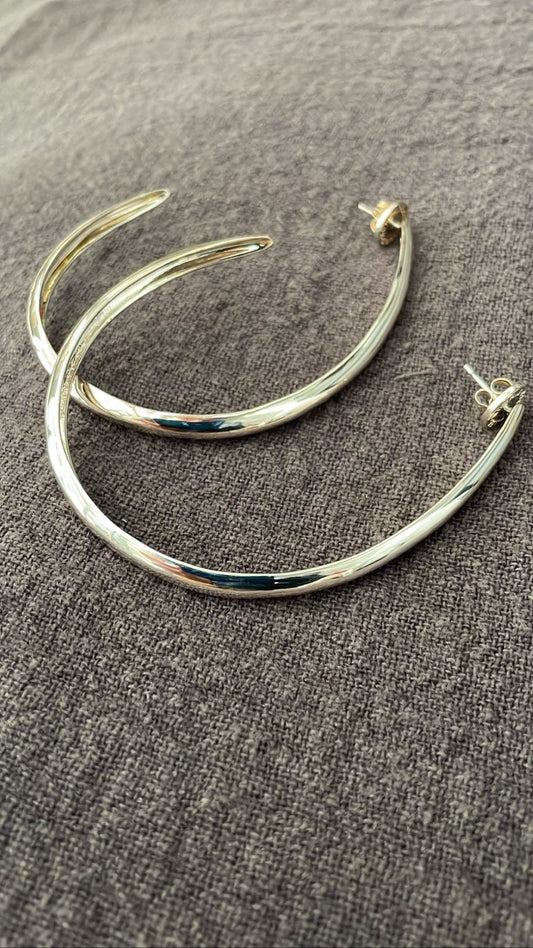 Sculptural Hoop Earrings I | Robert Lee Morris - Bon Ton goods