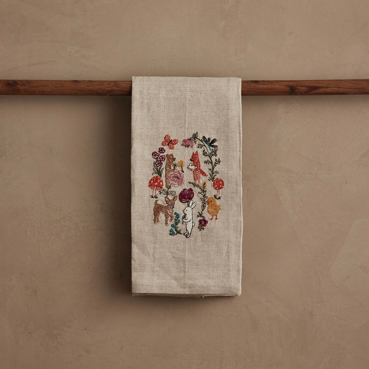 Secret Garden Tea Towel | Coral & Tusk - Bon Ton goods