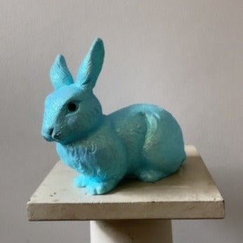 Sky Blue Glitter Medium Bunny | Ino Schaller - Bon Ton goods