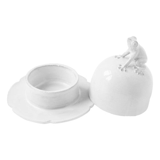 Small Frog Butter Dish | Astier de Villatte: Exclusive Pre-Order Item