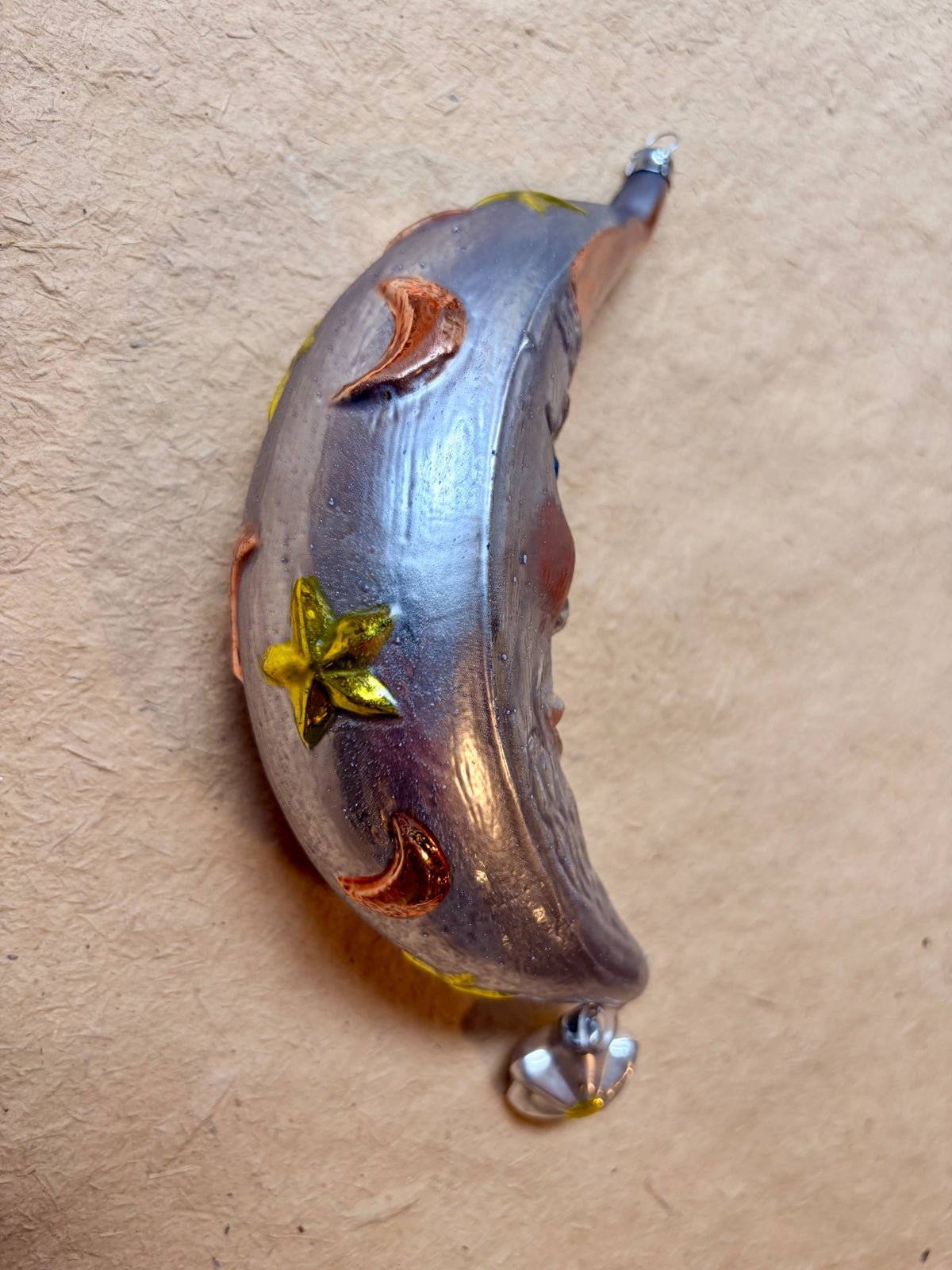 Small Moon Christmas Ornament by Nostalgie Christbaumschmuck