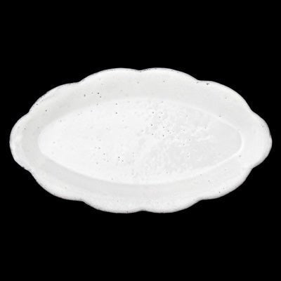 Small Oval Daisy Dish | Astier de Villatte - Bon Ton goods