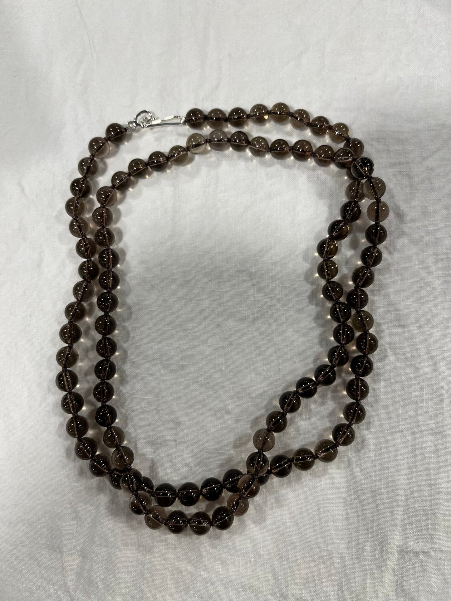 Smoky Quartz Bead Necklace | Mikkel Brøgger - Bon Ton goods