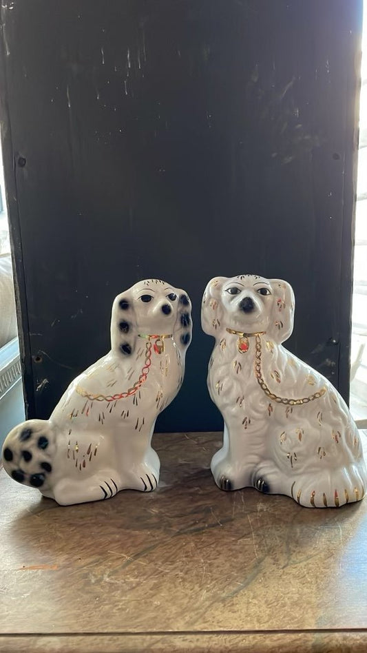 Staffordshire Dogs Pair - Bon Ton goods