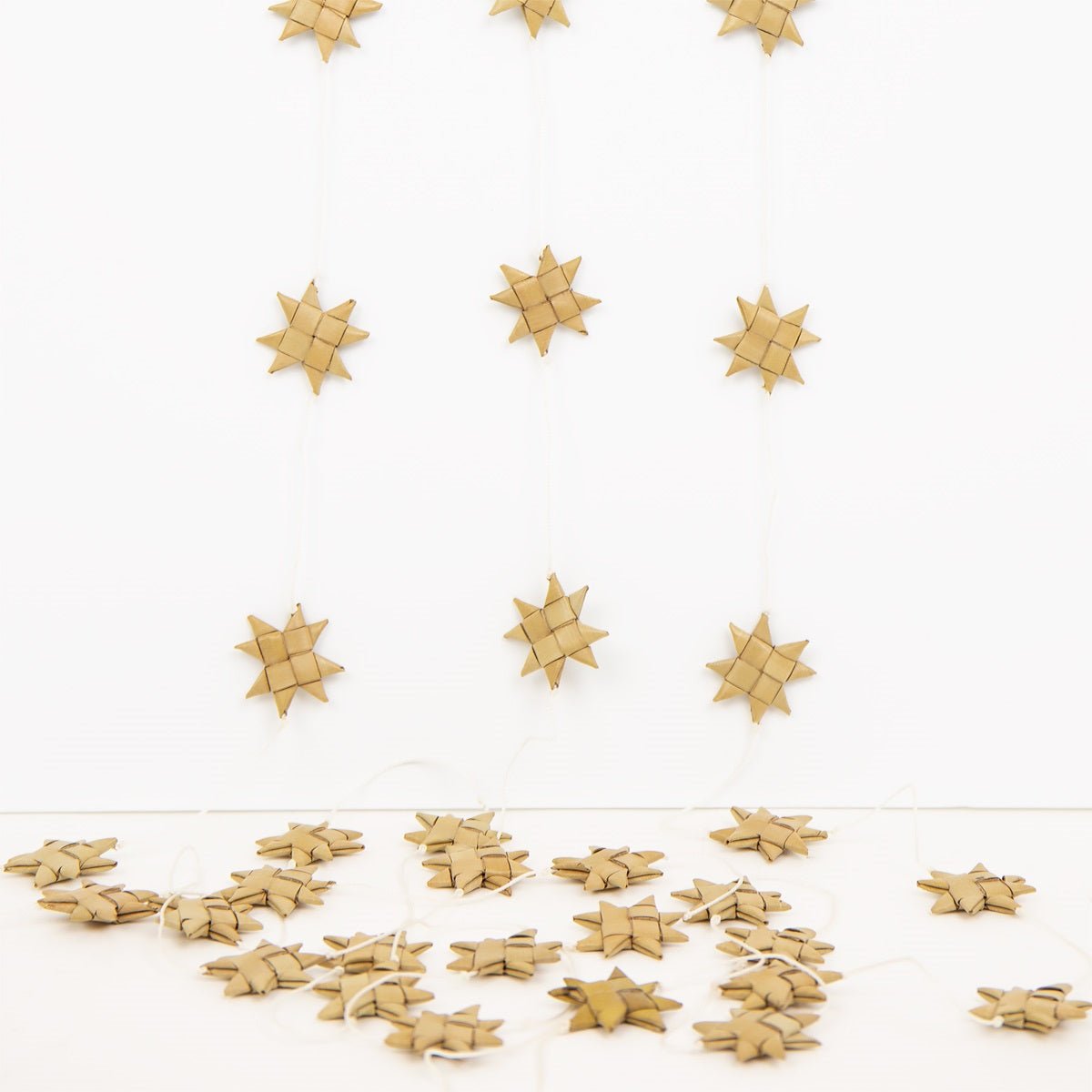 Stars on a String Garland, nature - Bon Ton goods