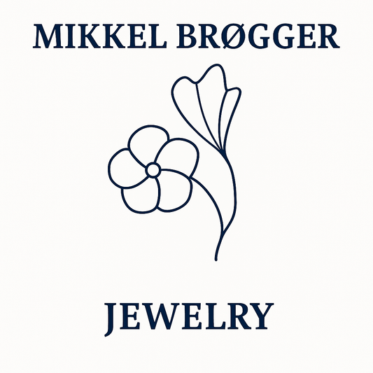 Stone Sarah Rose Gold (18k) Plated Necklace | Mikkel Brøgger - Bon Ton goods