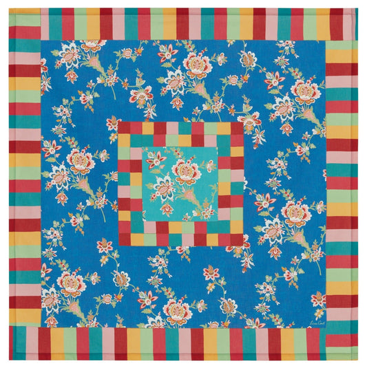 Swiss Blue Veronese - Natural Cotton Cloth - Bon Ton goods