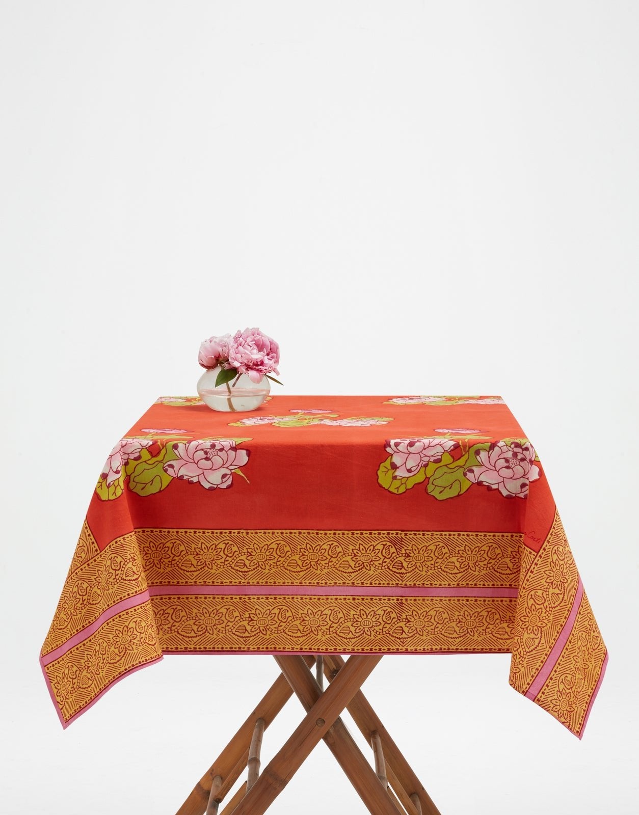 Tea Flower - Natural Cotton Cloth - Bon Ton goods