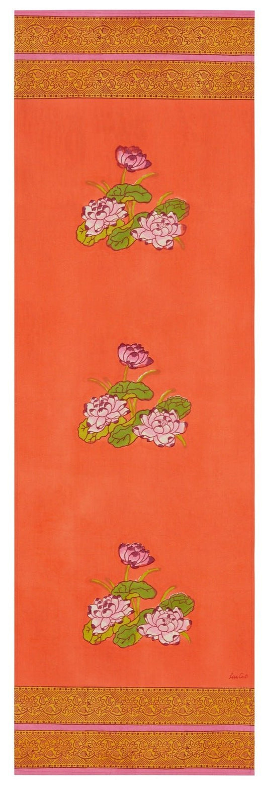 Tea Flower - Table Runner Lisa Corti - Bon Ton goods