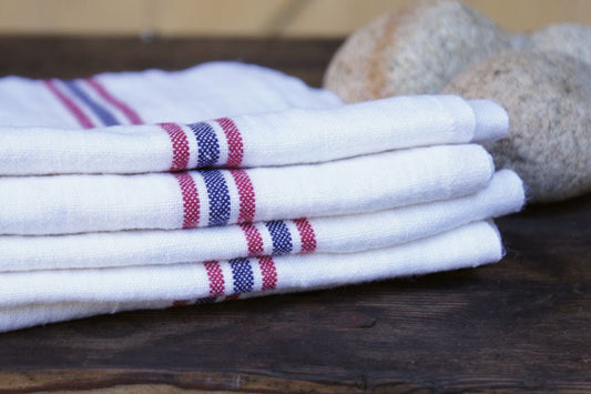 Tea Towel Drapeau - Multiple Colors - Bon Ton goods