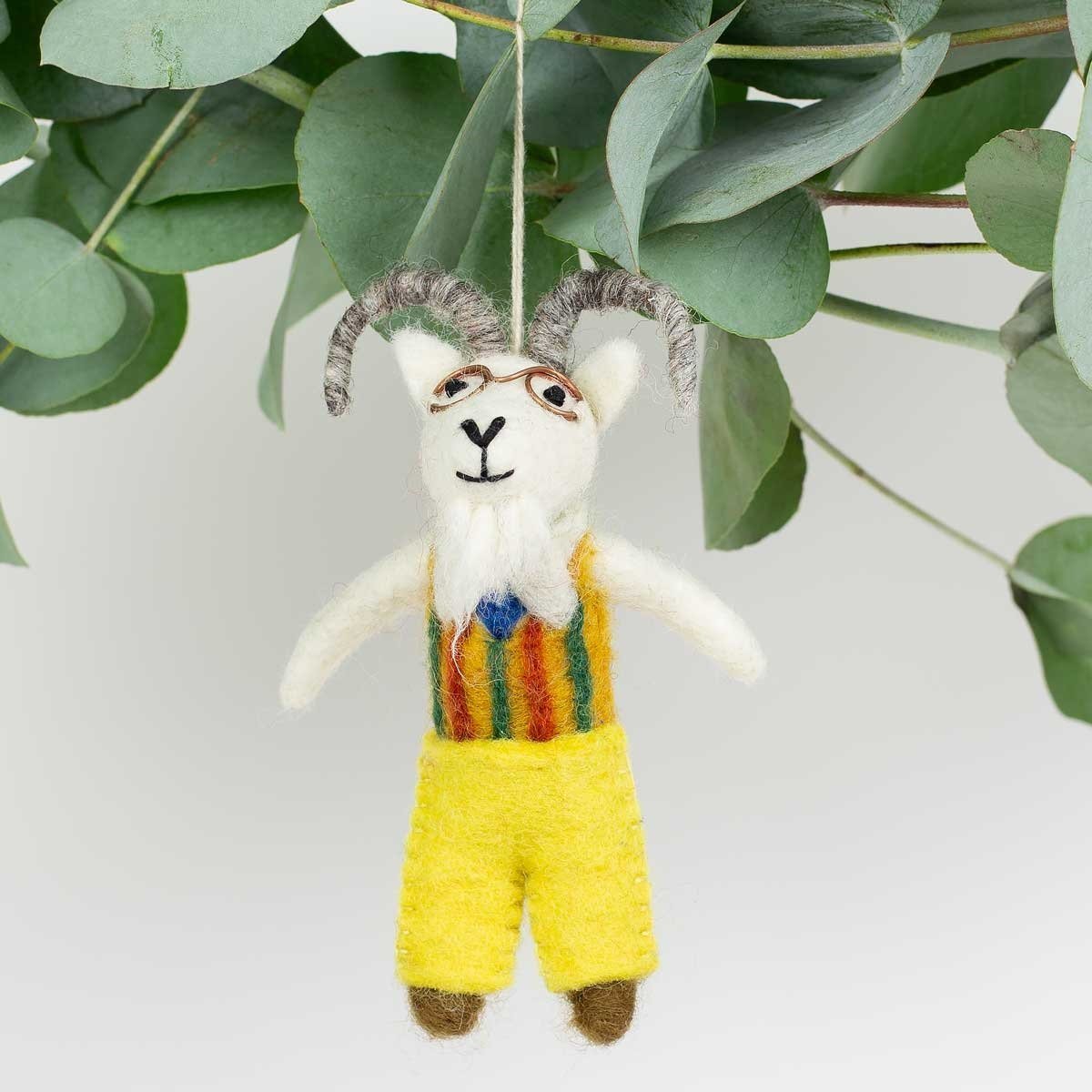 The Old Goat Ornament | Christmas Ornament - Bon Ton goods