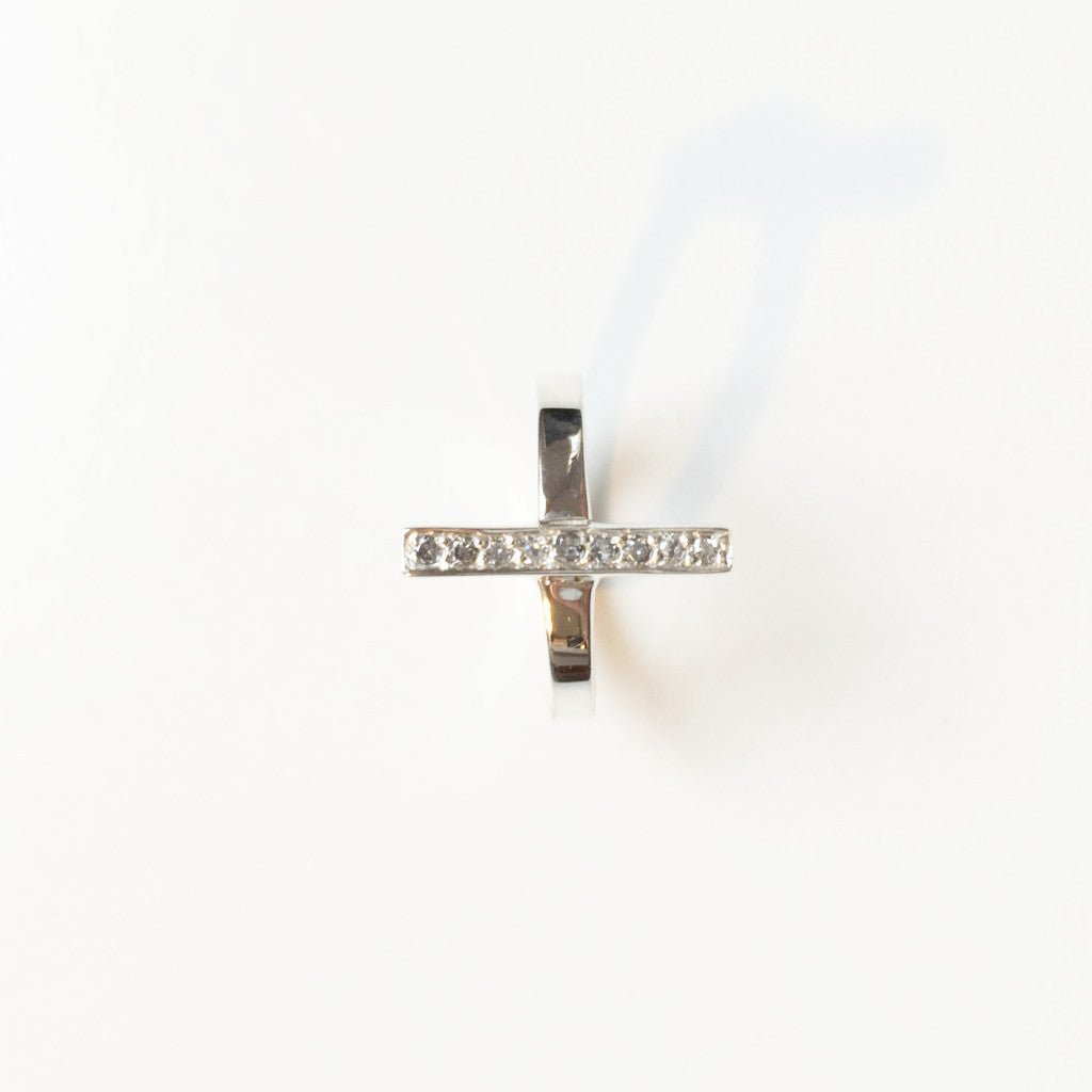 Torto Ring with Grey Diamonds - Bon Ton goods