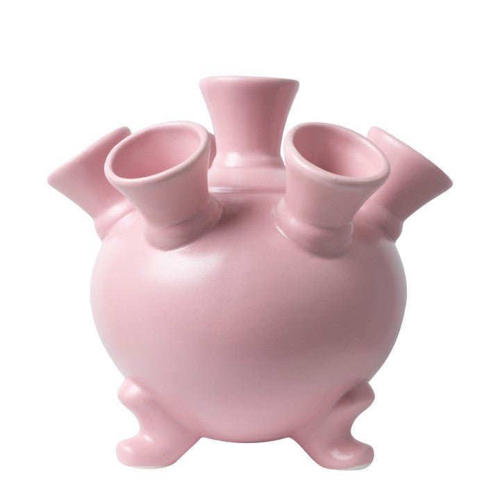 Tulip Vase on Legs Pink - Medium - Bon Ton goods