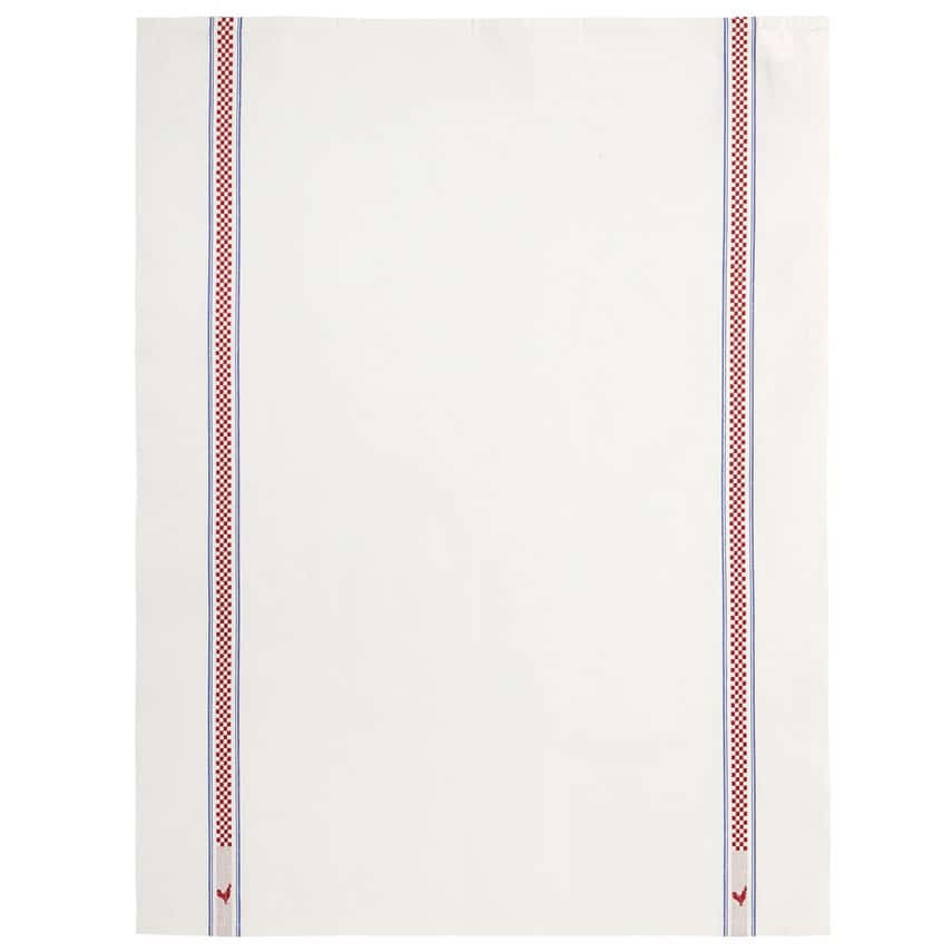 Vichy Coq Tea Towel | Charvet Éditions - Bon Ton goods