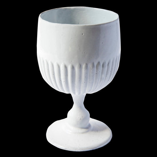 Victoria Bowl on Stand | Astier de Villatte - Bon Ton goods