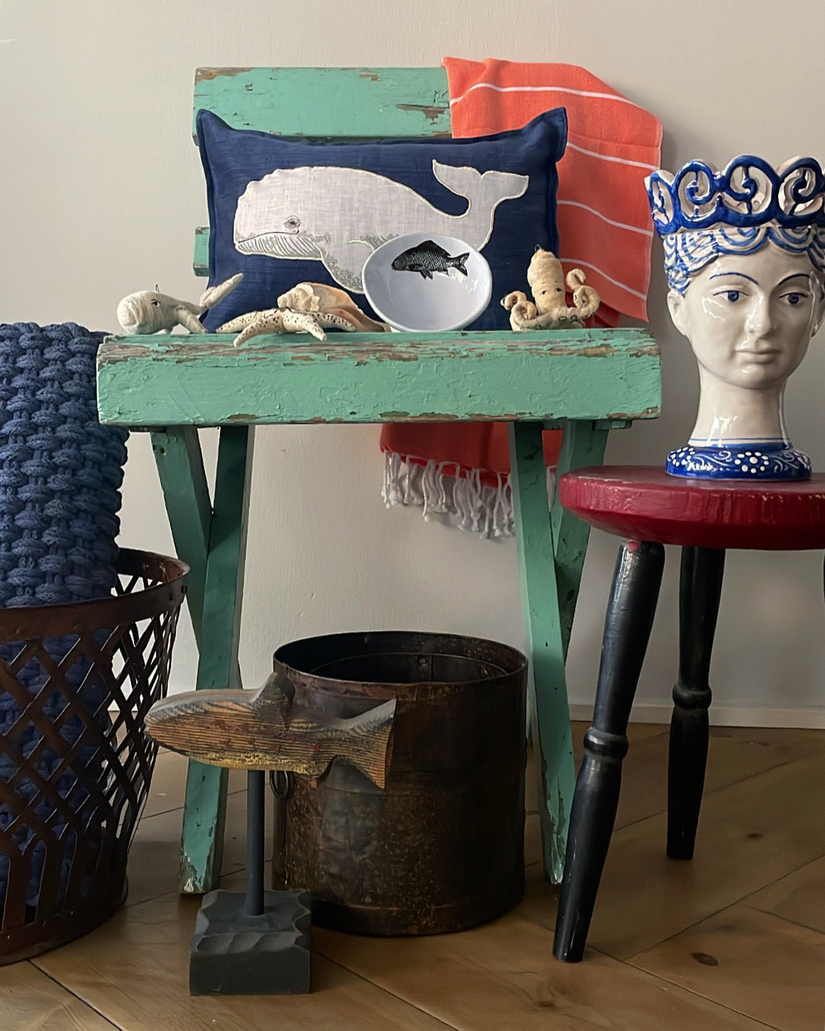 Vintage Fish on Stand - Bon Ton goods