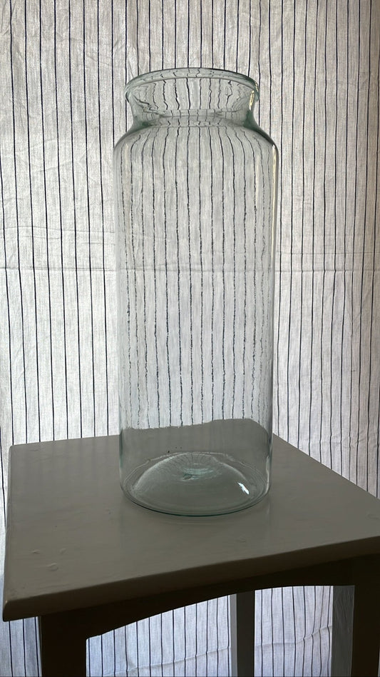 Vintage French Glass Pickling Jar - Tall - Bon Ton goods