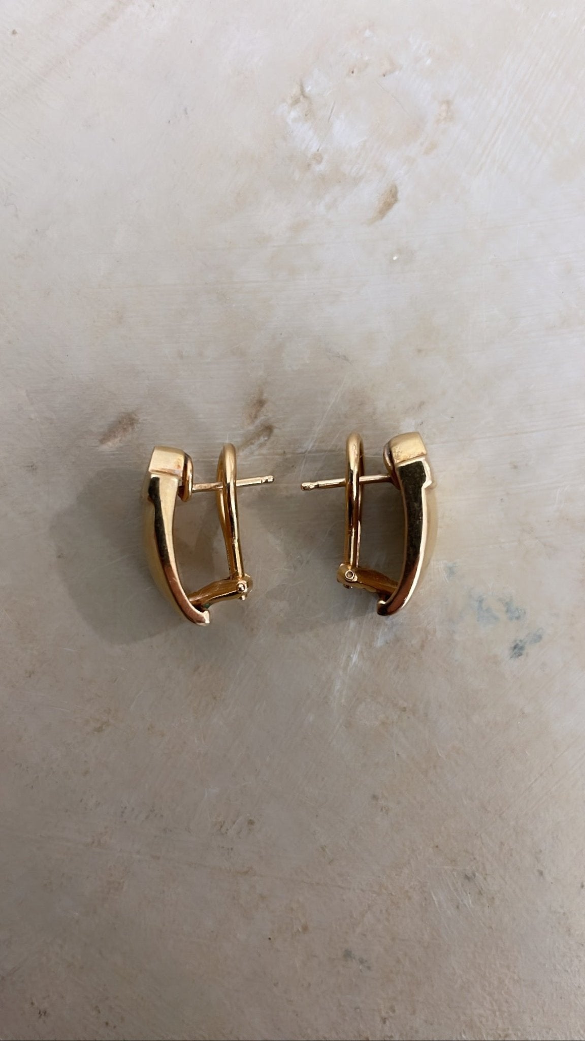 Vintage Gold Earrings - Bon Ton goods