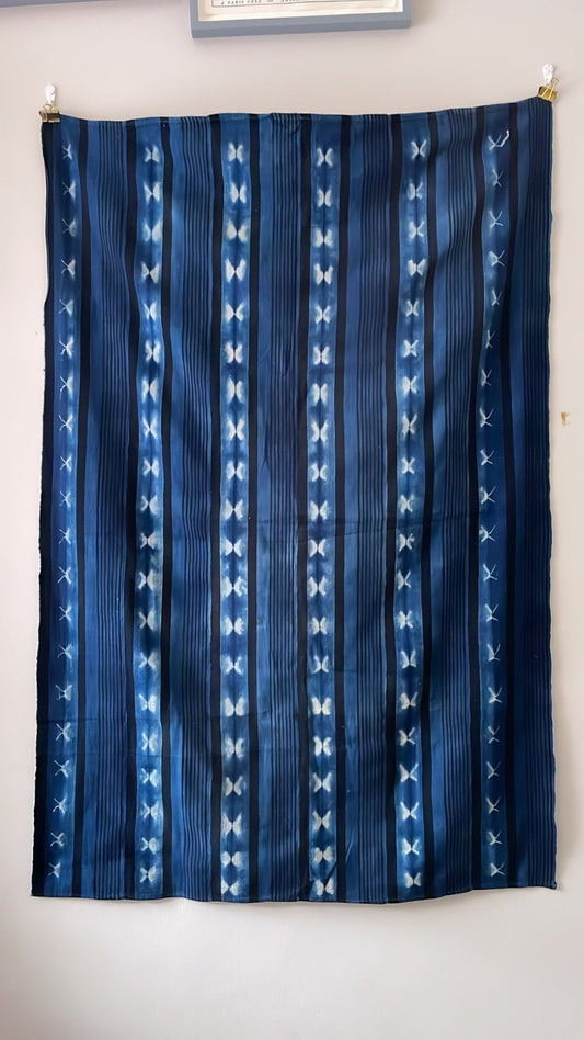 Vintage Moroccan Indigo Textile - Bon Ton goods