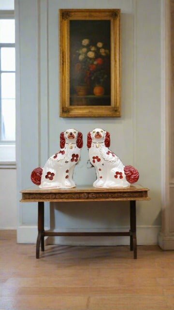 Vintage Pair of Staffordshire Dogs by Arthur Wood - Bon Ton goods