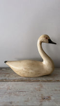Load image into Gallery viewer, Vintage Wooden Carved Swan - Bon Ton goods
