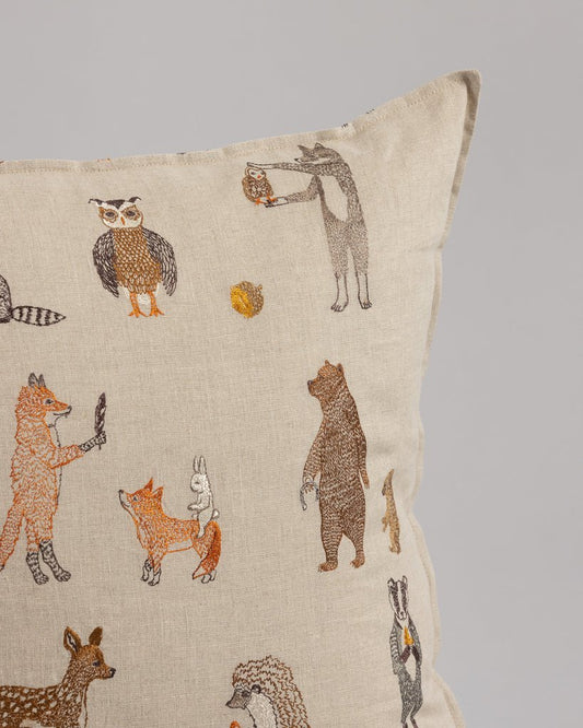 Woodland Friends Pillow | Coral & Tusk - Bon Ton goods