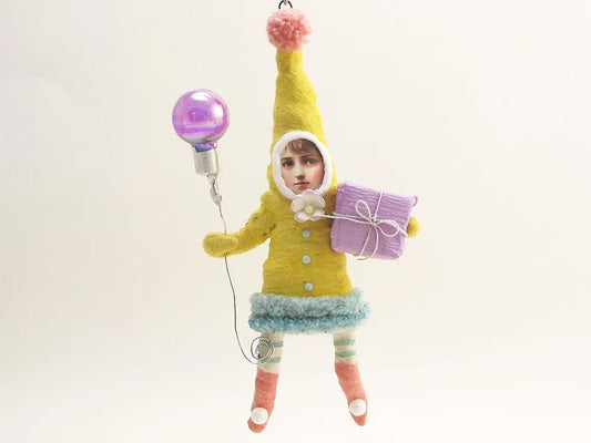 Yellow Elf Child - Vintage Inspired Spun Cotton - Bon Ton goods