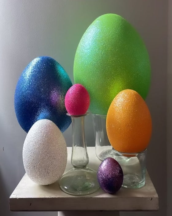 Purple Glitter Egg | Ino Schaller