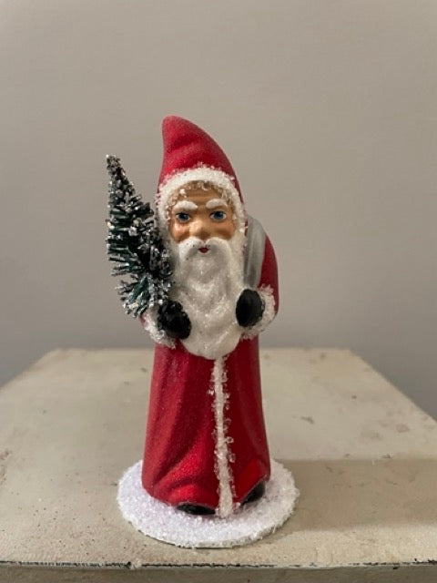 Santa Red Frost with Silver Bag | Ino Schaller