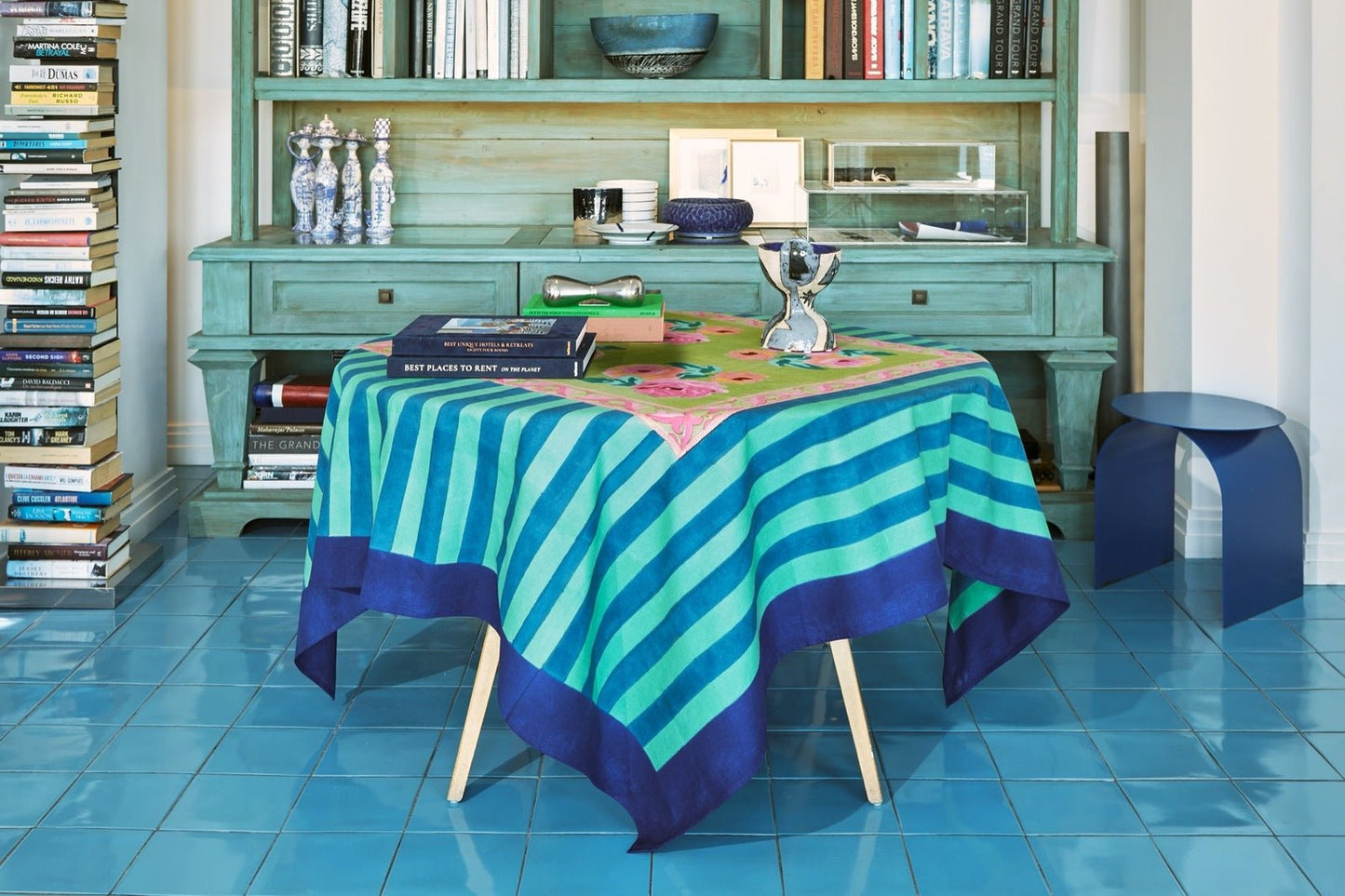 NIZAM ACID GREEN - Cotton Cloth - 220x350 | Lisa Corti - Bon Ton goods
