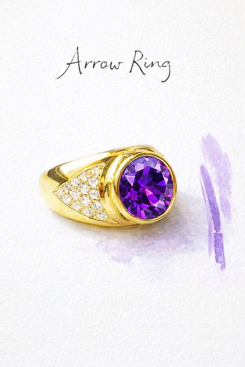 The Amethyst Arrow: Bespoke Jewelry Worth Planning For