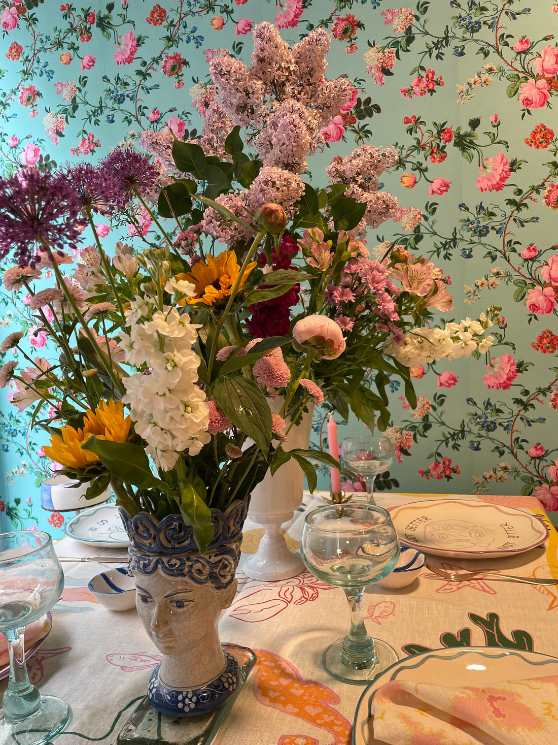 A Table in Bloom: June at BON TON with NojiNoji