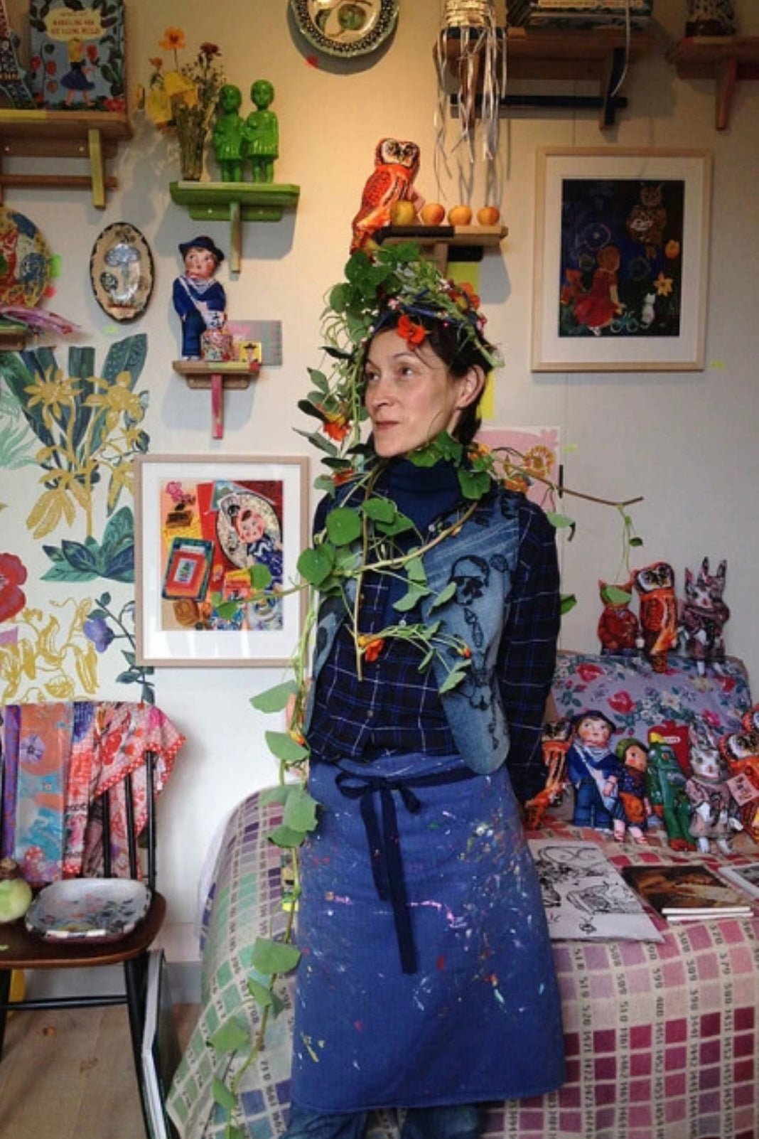 A Touch of Paris: The Silk Scarves of Nathalie Lété - Bon Ton goods