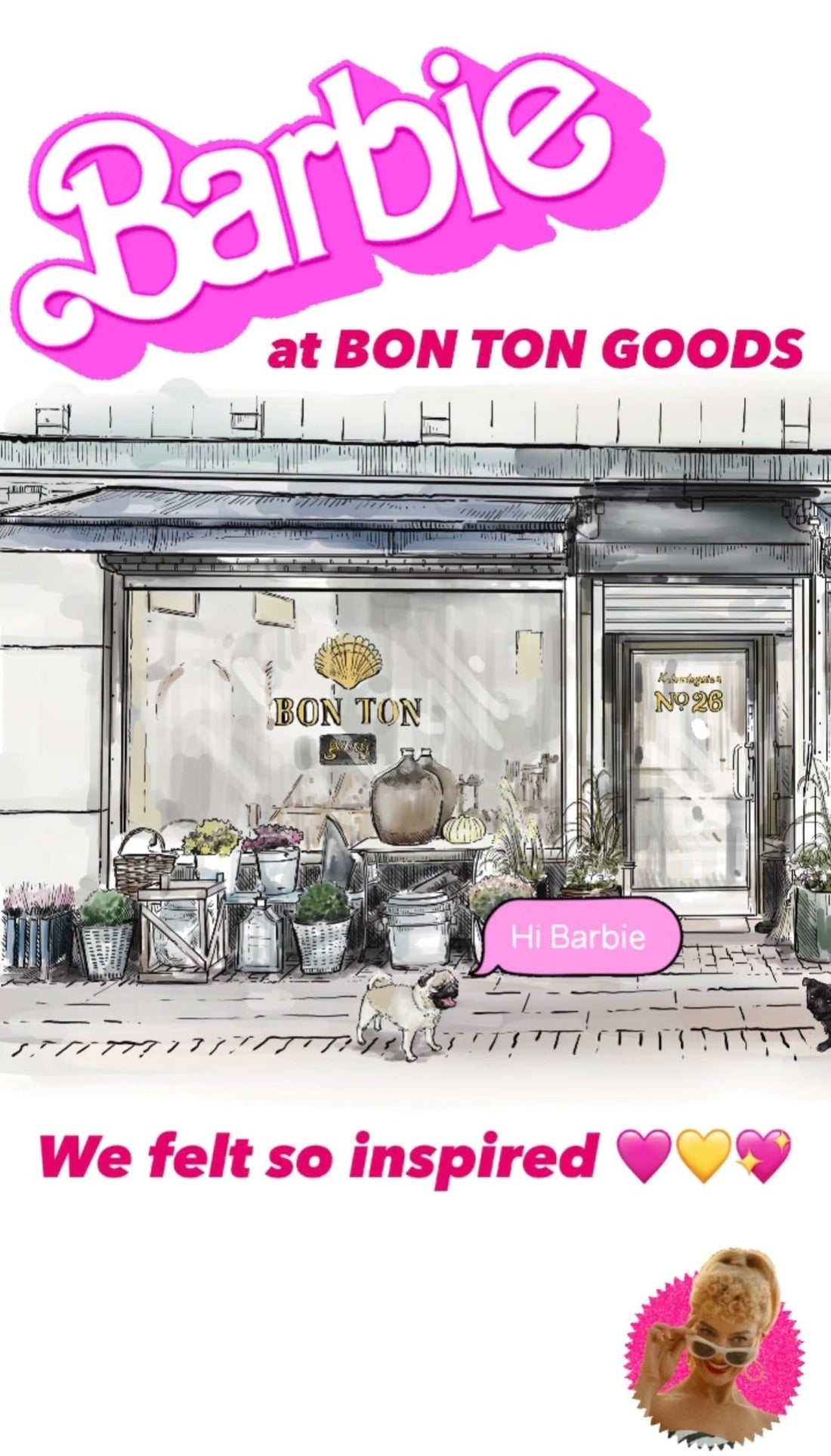Hi Barbie! - Bon Ton goods